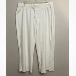 12-17 Avenue Crop Pants Drawstring Relaxed Fit Pull on 14 16 100% Cotton NWT